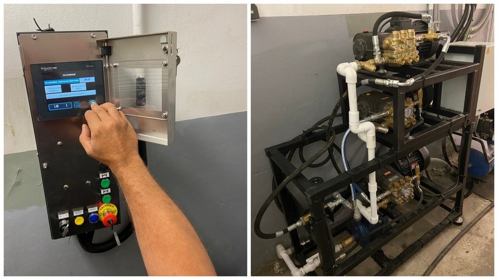 Портальная мойка Comet